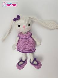 Amigurumi Uzun Kulak Tavsan Yapimi Orgu Projeleri Amigurumi Dolgu Oyuncak Hayvan