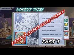 Saint Seiya Awakening Pisces Aphrodite Story Legend Tips Until The Skill Book Stage Part 1 Youtube