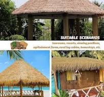 Free Tools Top Quality Bali Hut Plastic Palm Leaves Roof Artificial  Synthetic Roof Thatch