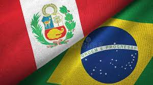 Head to head information (h2h). Peru Vs Brazil National Team Soccer Flags On White Background Stock Vector Illustration Of Competition Happy 150967542