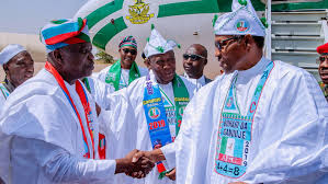The news agency of nigeria reports that buhari and his entourage landed at the presidential wing of the. President Buhari Arrives Lagos On One Day Working Visit