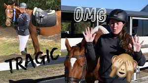 Riding with big boobs // My tragic horse show story 😩 - YouTube
