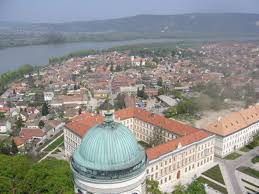 Hungary Esztergom Bazilikabol Latkep A Dunaval 2009 Foto Marcsika Kovacs Paris Skyline Skyline Paris