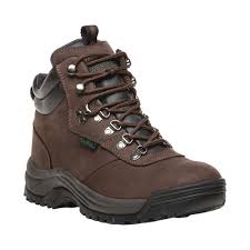 Mens Propet Cliff Walker Boot Size 85 E Brown Nubuck