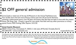 Coral Castle Museum In Homestead Florida Get Savings Coupon To This Unique Structure