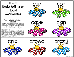 Hard Soft Letter Sounds Of C G Centers Worksheets Center Game Word Sorts Writing Sight Words