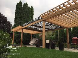 Pergola Sur Structure De Bois Sunlouvre Pergolas Official Site Ce kiosque en bois ou pergola rectangulaire de 400cm par 600cm sera votre témoin privilégié tout au long de la belle saison en prenant soin de tous vos proches, grands et petits, afin de leur assurer de. pergola sur structure de bois