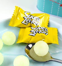 Nobel Super Sour Lemon Candy 88g X 3 Bags Made In Japan Takaski Com Candied Lemons Sour Candy Japanese Sweets