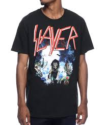 It provides tools and options for pathfinder characters who hunt the undead. Slayer Live Undead Black T Shirt Zumiez