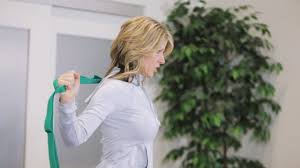 Upper Body Stretches With The Stretch Out Strap Upper Body Stretches Upper Body Yoga Strap