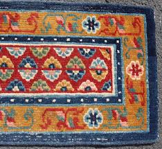 Handgearbeiteter teppich aus 100% mongolischem leder, fühlt sich weich an und ist elegant, um moderne und elegante umgebungen sowohl für den objektbereich als auch für den wohnbereich zu schaffen. Sold Price Tibet Teppich Antik Circa 120 150 Jahre Alt September 6 0120 10 00 Am Cest