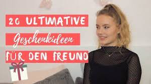 Die 20 Besten Geschenkideen Fur Den Freund Youtube