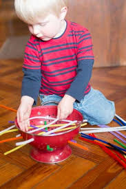 This used to be a favorite. No Prep Fine Motor Pipe Cleaner Activity Hands On As We Grow