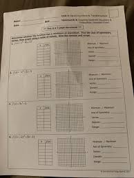 Exponent rules graphic organizer free math lessons. Graphing Quadratic Equations Worksheet Answers Gina Wilson Tessshebaylo