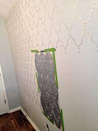 Accent Wall Ideas You Ll Surely Wish To Try This At Home Bedroom Living Room Ideas Painted Wood C Accent Wall Stencil Wallpaper Accent Wall Stencils Wall