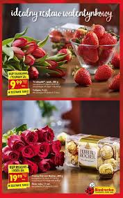 Zobacz najciekawsze publikacje na temat: Biedronka Gazetka 11 02 Luty W Tym Tygodniu Ferrero Rocher Truskawki