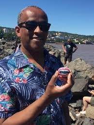 Found this little JannaWoodRocks rock at Wild River State Park, Almelund, MN