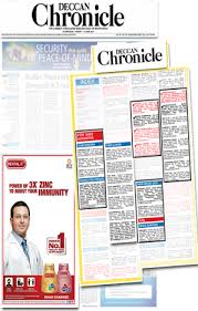 Deccan Chronicle Classified & Display ...