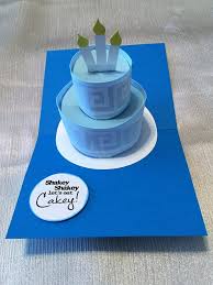 This pop up birthday cake card tutorial can be found over on jennifer maker's blog (an amazing crafty website to browse!) there's also a handy youtube video to help. Insert The Cake Support Into The Large Cake Round For Your Pop Up Birthday Cake Card Artofit