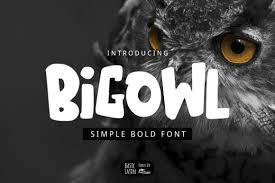 Download Big Owl Font By Yandidesigns Creative Fabrica In 2020 Photoshop Icons Holiday Fonts Fonts PSD Mockup Templates