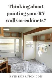 We are using a 2004 thor wanderer lite and pimping it out! Guide To Painting Your Rv Interior Paint Rv Travel Trailer Remodel Rv Interior