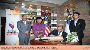 Warganegara malaysia yang berminat bekerja pejabat setiausaha kerajaan (suk negeri melaka) dan berkelayakan dipelawa untuk memohon sekarang juga. Kunjungan Hormat Yb Menteri Ke Atas Yab Tuan Adly Zahari Ketua Menteri Melaka Di Seri Negeri Ayer Keroh Melaka Pada 24 Mei 2019