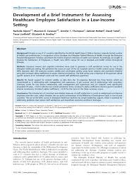 At cleveland clinic, there are many rewarding opportunities for active reservists and veterans of the u.s. Satisfaction Of Employees In Health Care Sehc Survey English Download Scientific Diagram