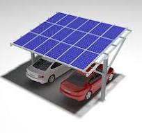 Solar Steel Carport Pre-assembled Ground Mounting System ...