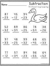 2 Digit Subtraction Without Regrouping Worksheets Distance Learning In 2020 First Grade Math Worksheets 2nd Grade Math Worksheets 3rd Grade Math Worksheets