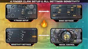 Update Pubg Mobile 4 Finger Claw Layout In 2021 Layout Finger Claws