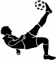 Excellent Images For Soccer Player Silhouette Png Soccer Vinyl Decals Bicycle Kick