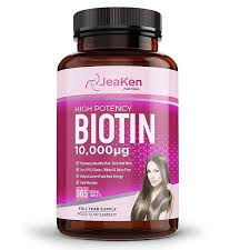 Stronger hair is less likely to break off at the ends, promoting and protecting length. Jeaken Biotin Tablets For Hair Growth 10 000mcg Skin Hair And Nail Vitamins Supports Normal Skin And Hair Growth For Men And Women 365 High Strength Vegan Biotin