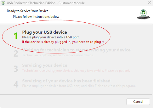 Blog - Usar USb redirector 1.9.7