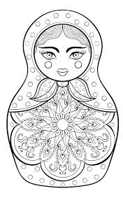 Pin By Carrie Delgadillo On Blackline Matryoshka Doll Drawing Doll Drawing Russian Doll Tattoo