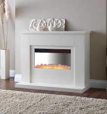 Long and sleek with beautiful lines it suits a room with a long wall to fill. Pureglow Newport Electric Fire Suite Fireplace Superstores