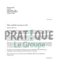 Les 25 meilleurs modèles et conseils. Lettre De Candidature Pour Un Stage En Creche Pratique Fr