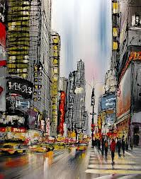 Paul Kenton New York 76 I Love His Ny Paintings New York Painting Cityscape Art City Art