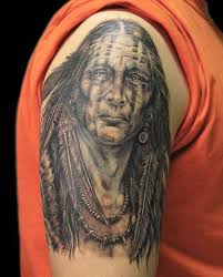 White tattoos are great because they just pop off the skin, even if you have pale skin. 50 Tribal Native American Tattoos Ideas For Men 2021
