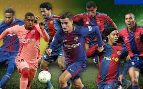 Barcelona have a total of 25 players in their home squad. Barcelona Football Players Promotions