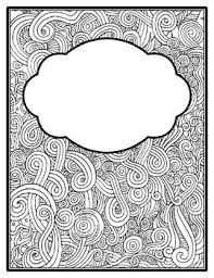 This printable coloring book was created by an idea sheet that lists different media you can use to color these abstract art designs, as well as different surfaces you can print them onto. Abstract Coloring Pages Worksheets Teaching Resources Tpt