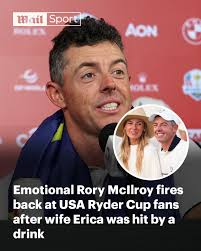 The golf star has denounced the behaviour of American golf fans who abused  him and his wife 😤 #RyderCup