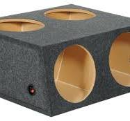 Rockville RQ12A-4 (2) Front (2) Top Sealed 12" Subwoofer Enclosure Sub Box