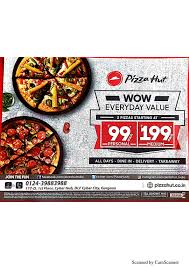 Pizza hut, singapore, make it great, pizza hut delivery, pizza, pasta, chicken, wings, wingstreet, bundles, deals, promos. Pizza Hut Delivery Menu Menu For Pizza Hut Delivery Crown Interiorz Mall Faridabad Delhi Ncr