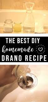 Diy Drano Recipe Diy Drano Household Cleaning Recipes Diy Cleaning Products Recipes