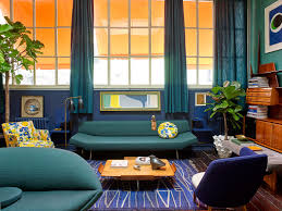 It slows down the human metabolism, harvesting an effect of with vintage furniture, a sunken den and pristine original details, this home is a true homage to midcentury style. This Is How To Decorate With Blue Walls Nonagon Style