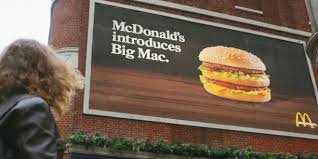 Mcdonald S Goes Back In Time To Salute 50 Groovy Years Of The Big Mac Big Mac Mcdonalds Uk Mcdonalds
