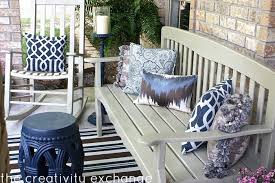 My Front Porch Transformed With Spray Paint Spray Painting Outdoor Furniture Porch Furniture Painted Outdoor Furniture