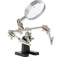AmScope Multifunctional Circuit Board Holder & Magnifier w ...
