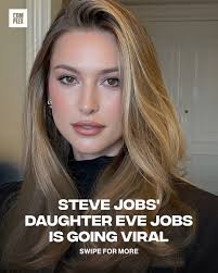 The internet reacts to Steve Jobs' daughter, Eve Jobs.