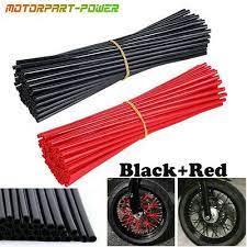 Spoke Skins Covers For Dirt Bike Wheel Rim Guard Protector Wraps 72pcs 2 Bike Wheel Wheel Rims Motorcycle Wheels